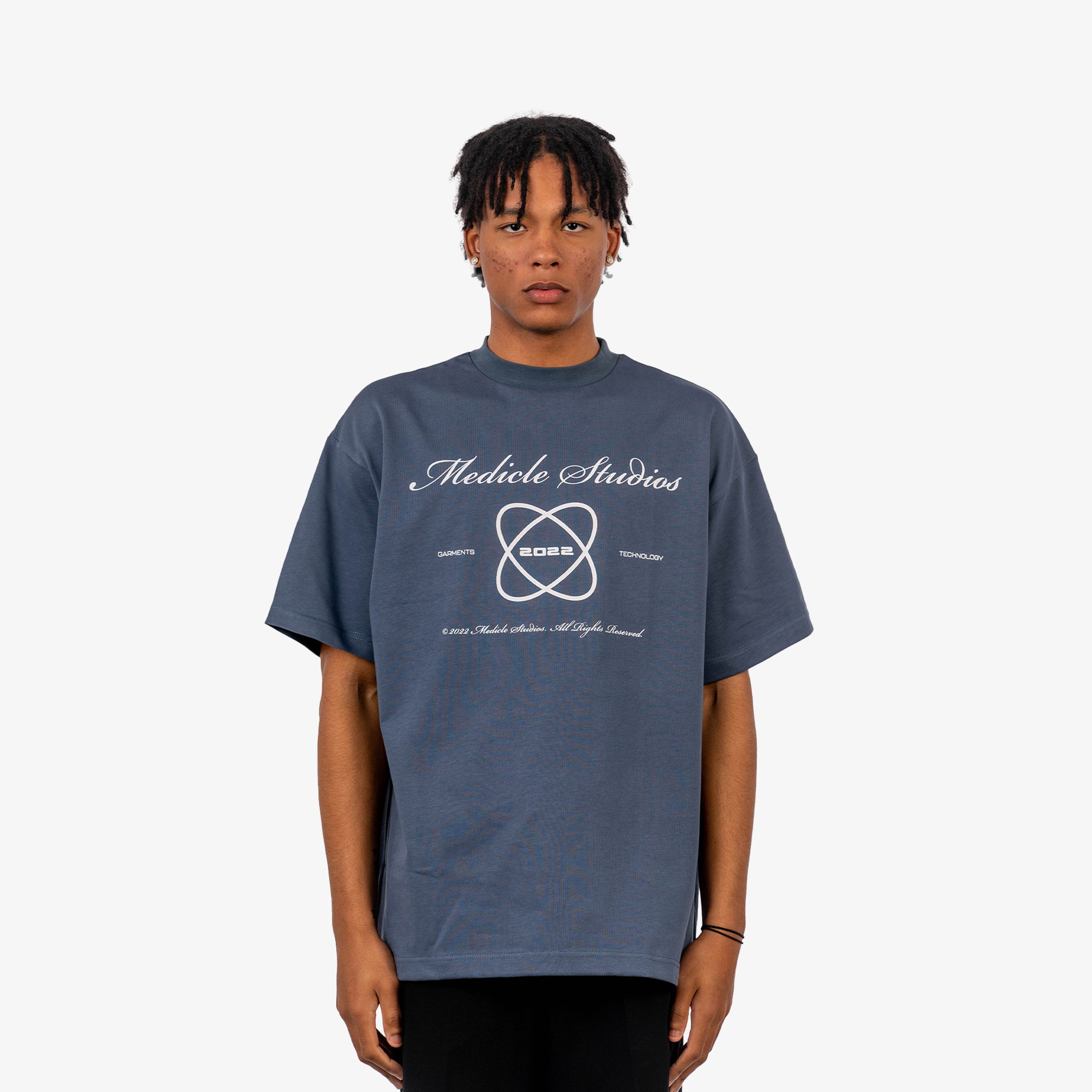 Reactor T-shirt Stone Blue